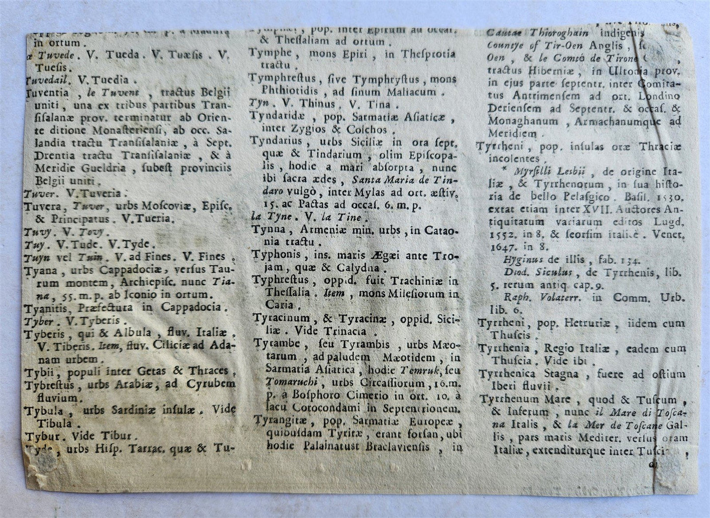 18th CENTURY SMALL MAP OF FRASCTI ITALY antique FRASCATI CITTA di CAMPAGNY