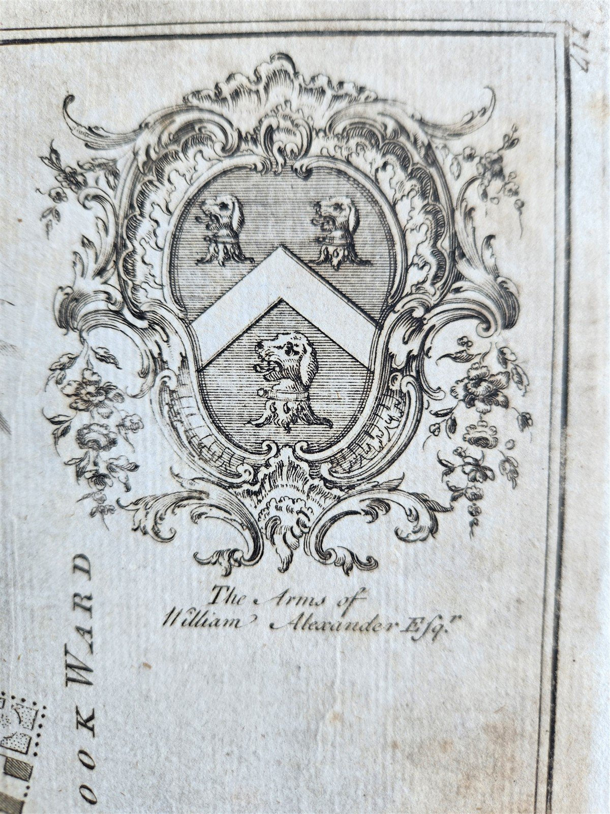 1772 NEW AND ACCURATE SURVEY OF THE PARISHES ANTIQUE engraving LONDON MAP