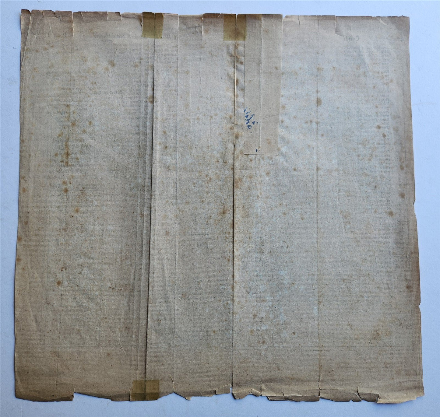 1754 MAP of LONDON antique LANGBORNE & CANDLEWICK WARD