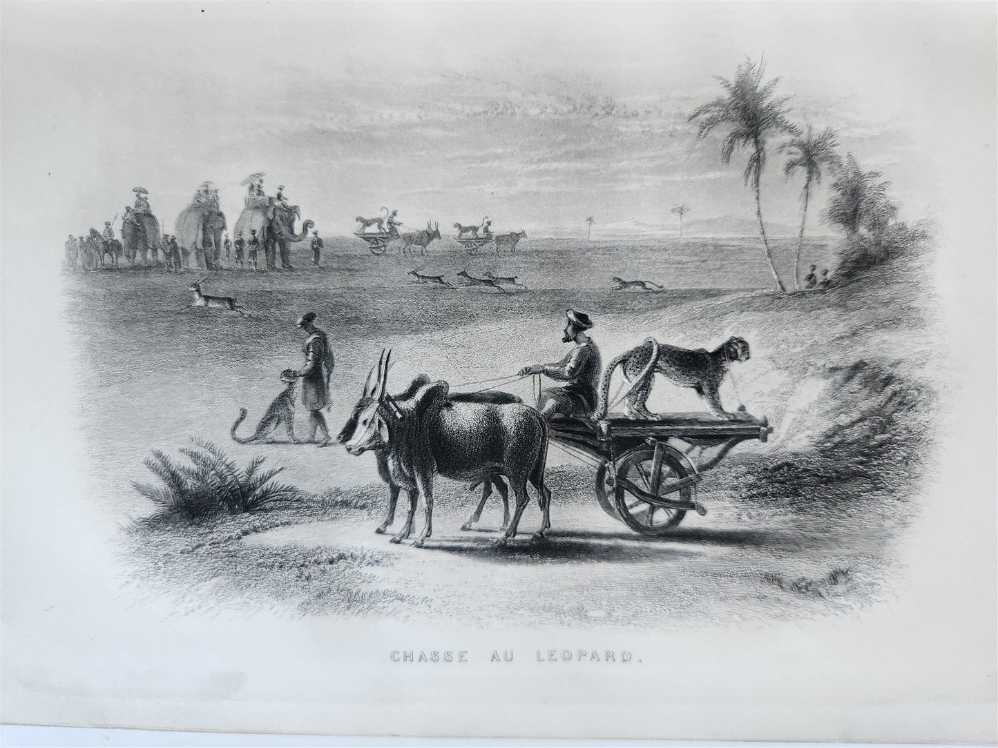 1861 PICTURESQUE INDIA ANTIQUE ILLUSTRATED L'INDE PITTORESQUE