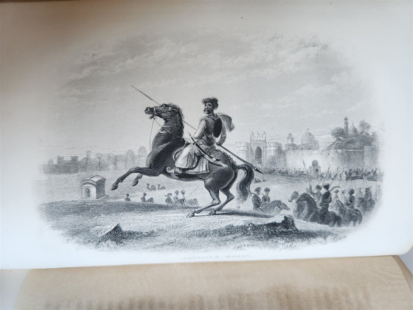 1861 PICTURESQUE INDIA ANTIQUE ILLUSTRATED L'INDE PITTORESQUE