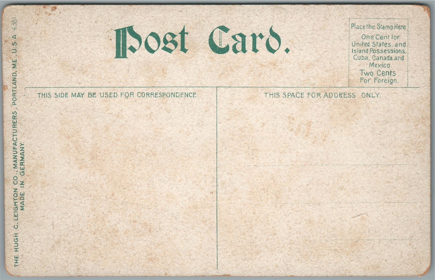 WATERVILLE ME LOCKWOOD MILL ANTIQUE POSTCARD