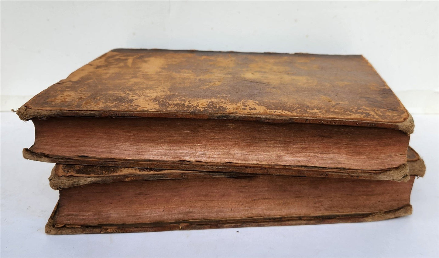 1728 PHARSALIA by LUCAN antique ANCIENT ROMAN POEM 2 volumes