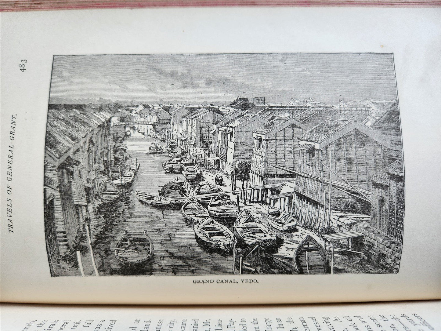 1881 TRAVELS OF GENERAL GRANT by HEADLEY antique ILLUSTRATED