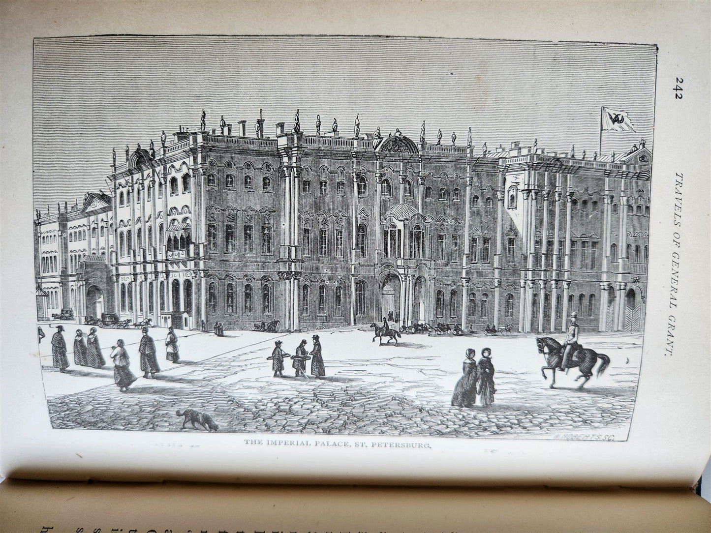 1881 TRAVELS OF GENERAL GRANT by HEADLEY antique ILLUSTRATED