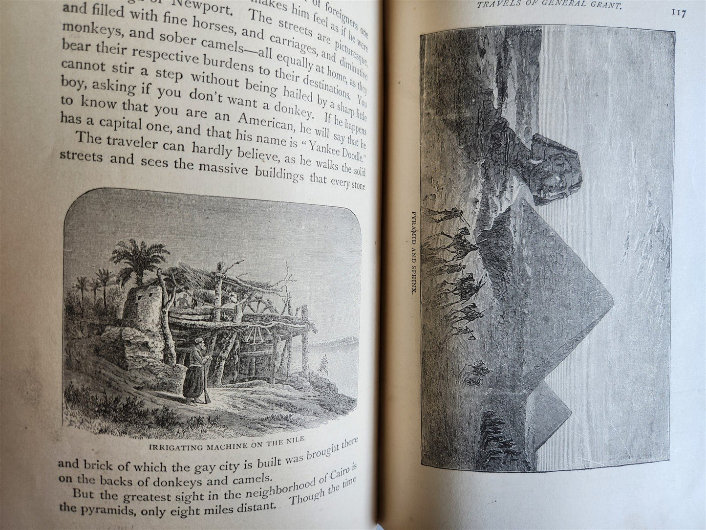 1881 TRAVELS OF GENERAL GRANT by HEADLEY antique ILLUSTRATED