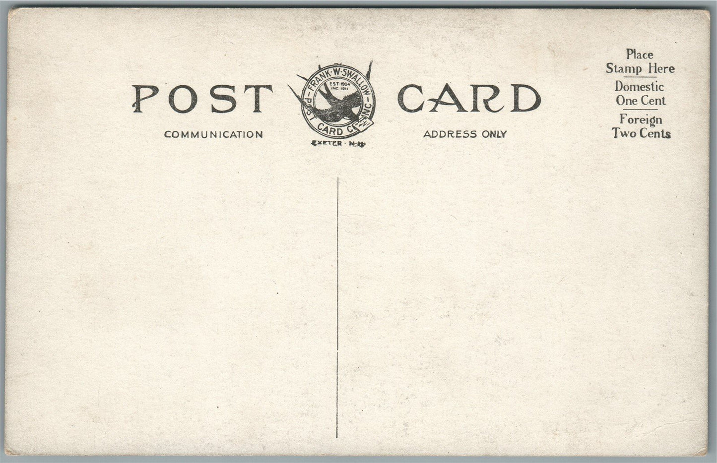 SOMERSWORTH NH No. 3 MILL ANTIQUE POSTCARD