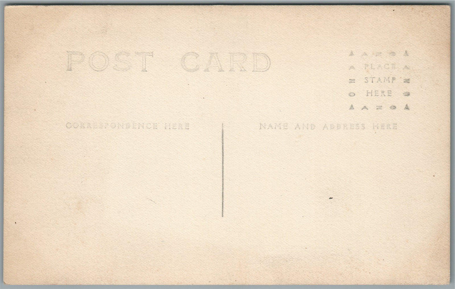 VT SENATE ANTIQUE REAL PHOTO POSTCARD RPPC