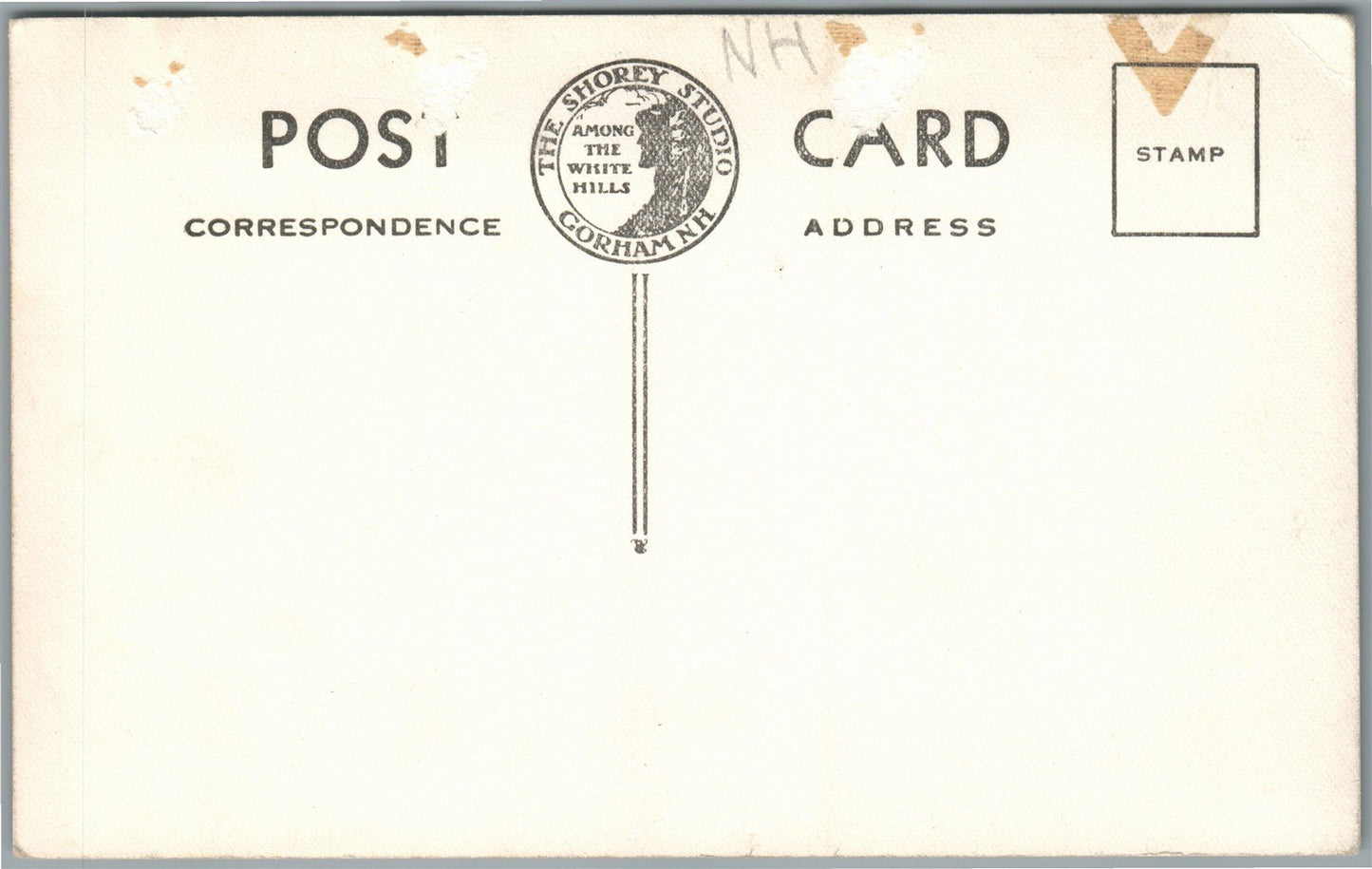 MT.ADAMS NH KING RAVINE WHITE MTS ANTIQUE REAL PHOTO POSTCARD RPPC