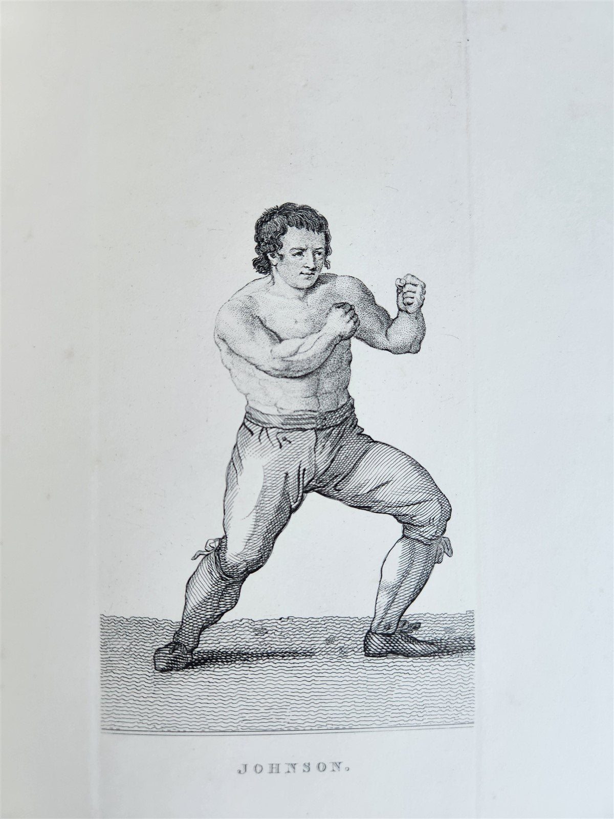 1820s BOXING PUGILISTS ILLUSTRATED w/ 62 PLATES antique