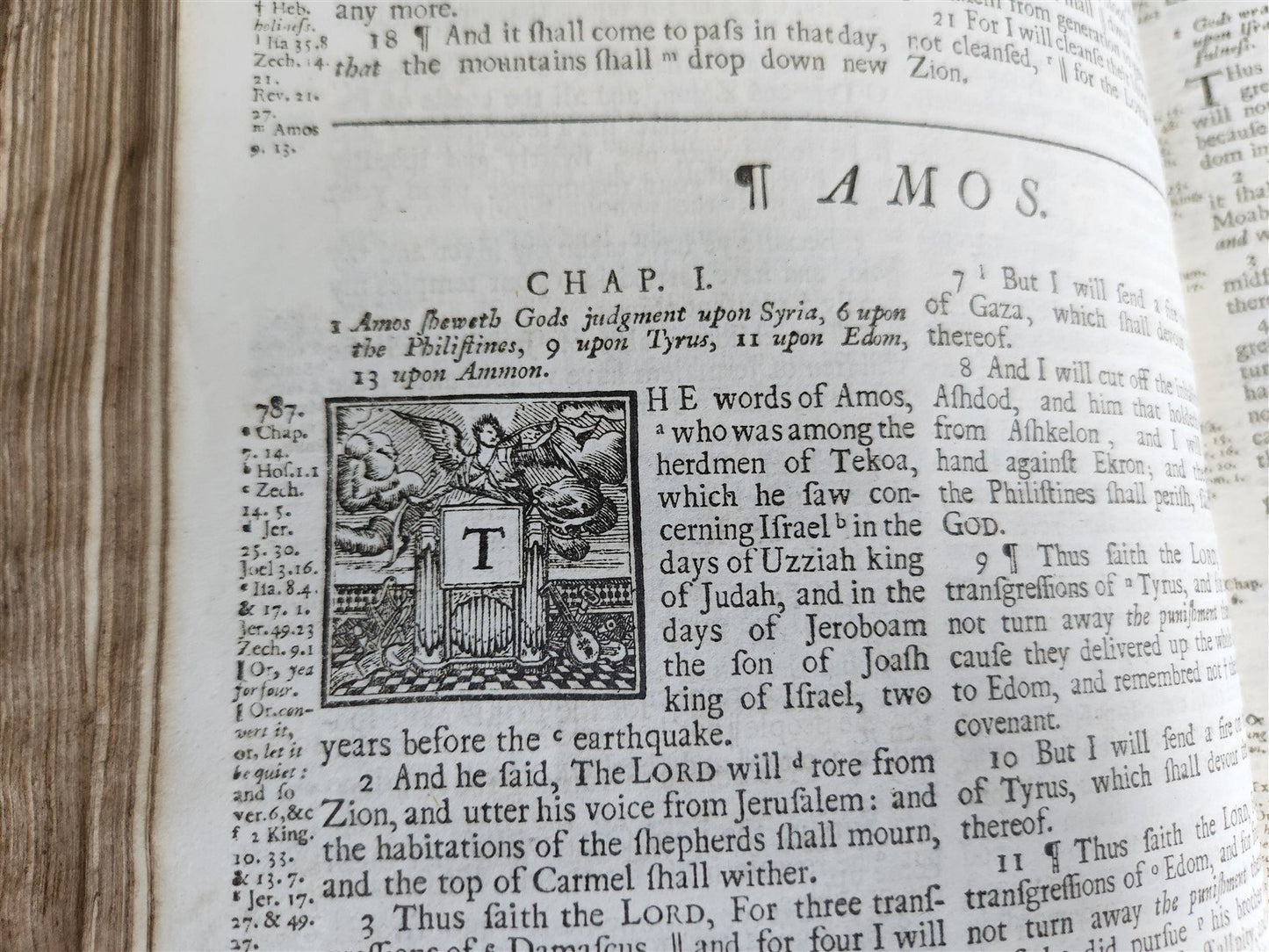 1703 BIBLE in ENGLISH antique London: Charles Bill & Executrix of Thomas Newcomb