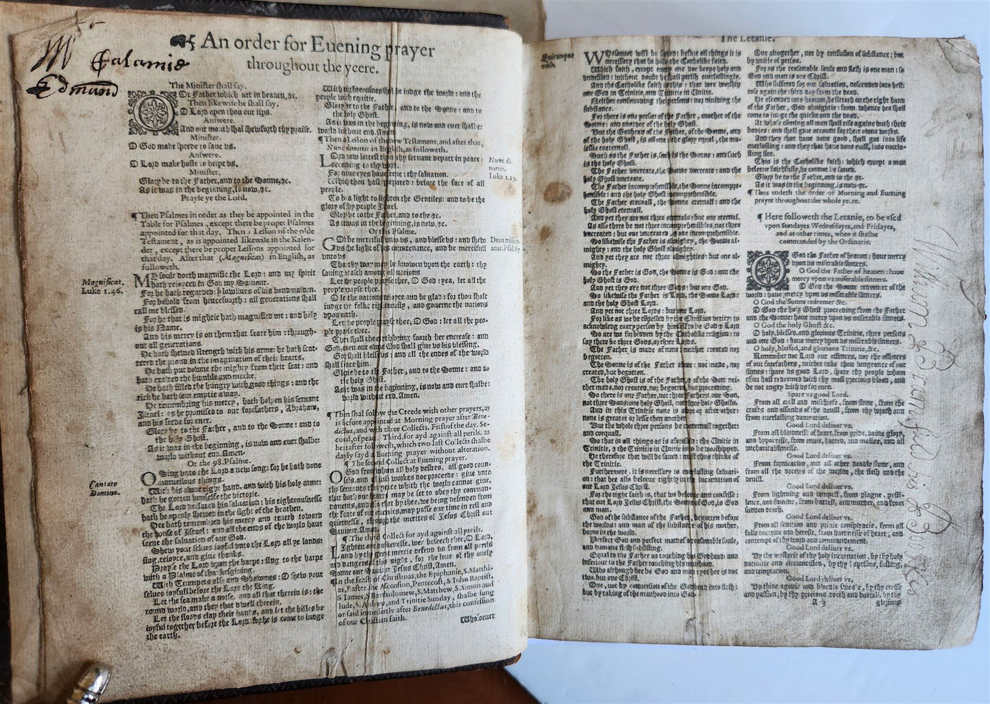 1607 BIBLE in ENGLISH antique OLD & NEW TESTAMENT printed by Robert Barker