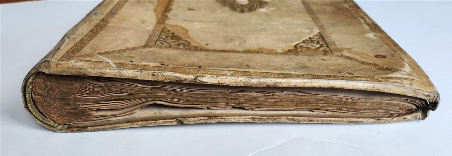 1640 THEATRUM ORBIS TERRARUM SIVE ATLAS by JOAN BLAEU antique VELLUM BINDING