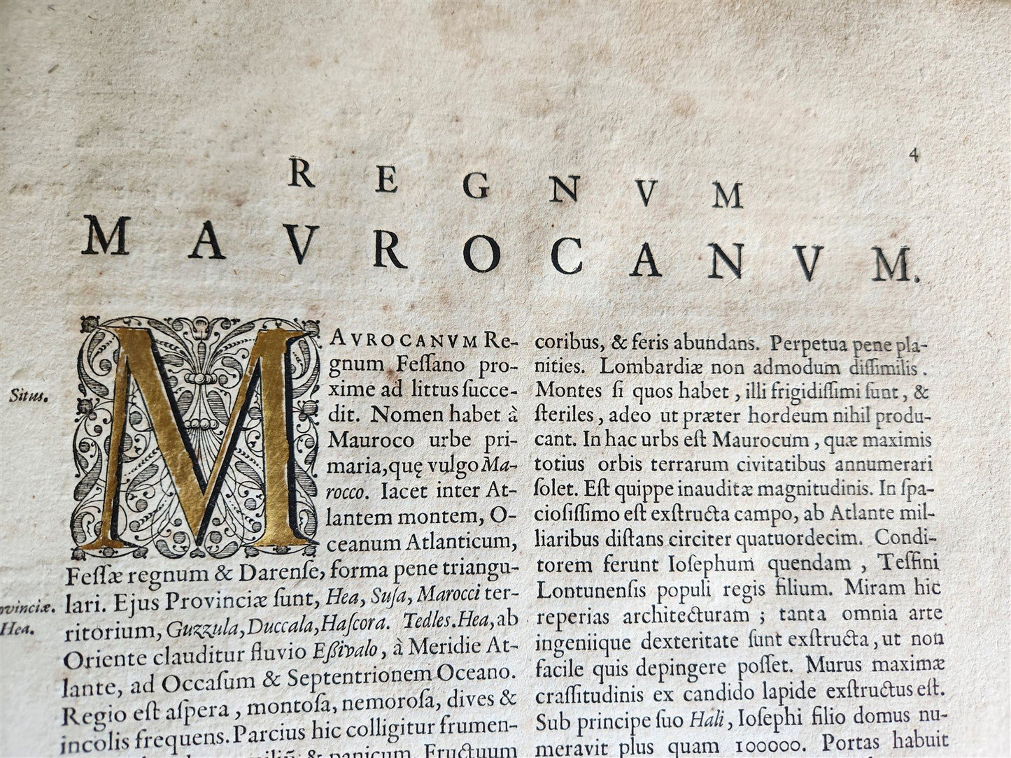 1640 THEATRUM ORBIS TERRARUM SIVE ATLAS by JOAN BLAEU antique VELLUM BINDING