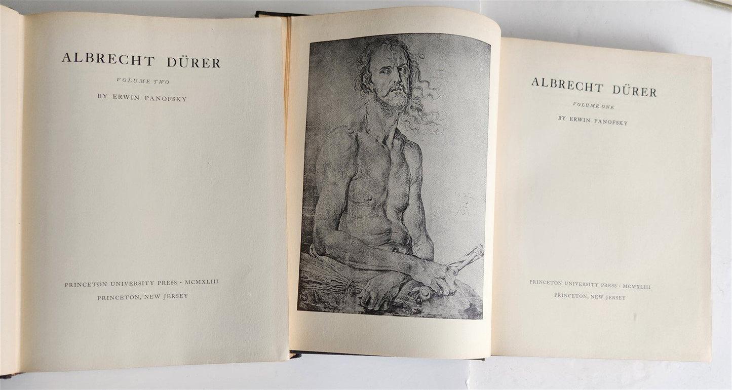 1943-1970 ALBRECHT DURER LOT of 3 ART & REFERENCE ALBUMS illustrated VINTAGE