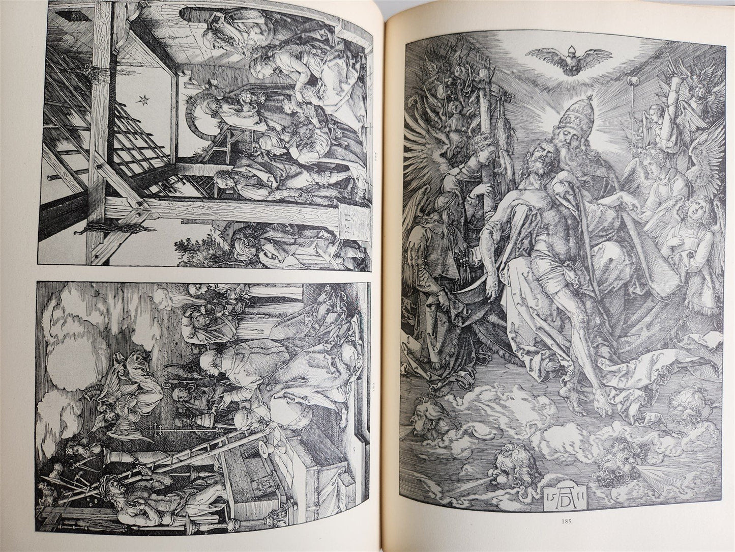 1943-1970 ALBRECHT DURER LOT of 3 ART & REFERENCE ALBUMS illustrated VINTAGE