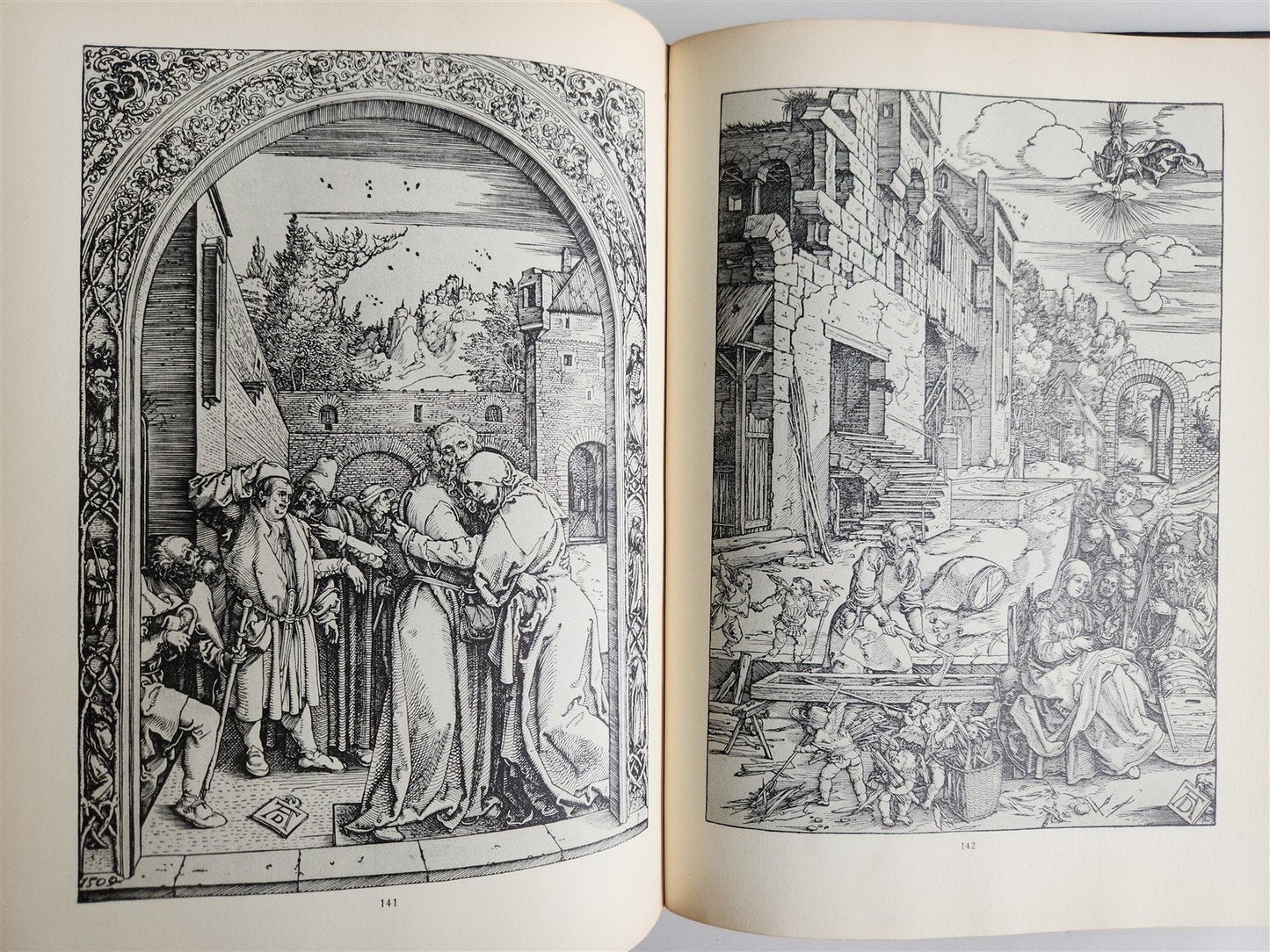 1943-1970 ALBRECHT DURER LOT of 3 ART & REFERENCE ALBUMS illustrated VINTAGE