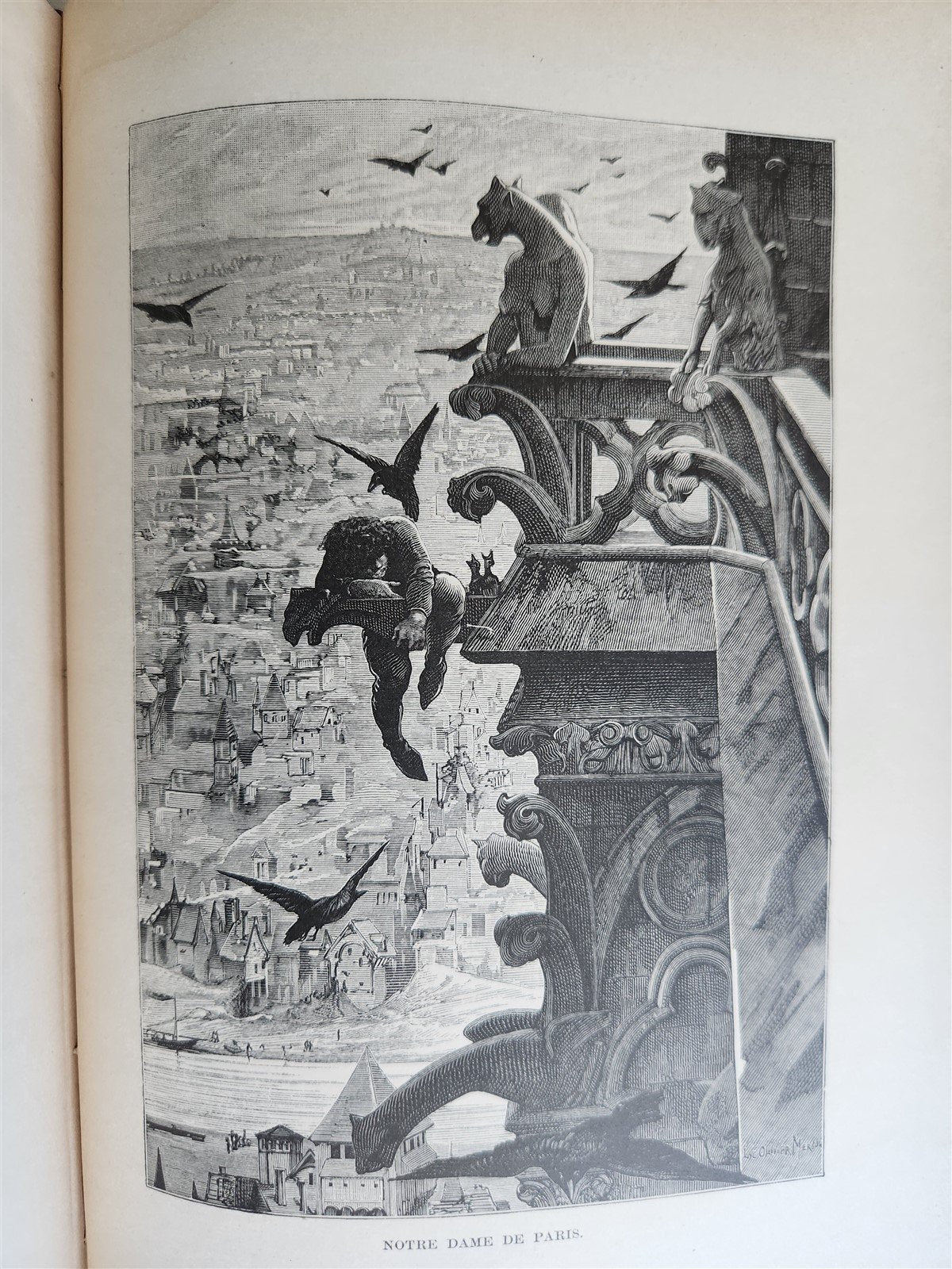 1882 VICTOR HUGO and HIS TIME antique ILLUSTRATED