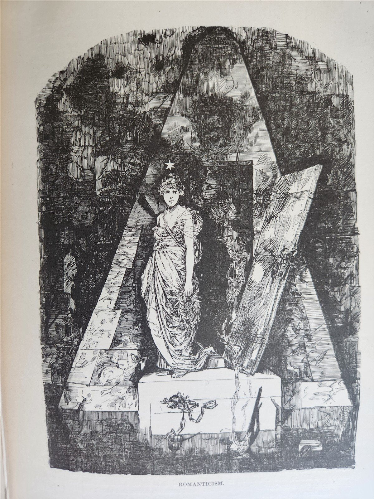 1882 VICTOR HUGO and HIS TIME antique ILLUSTRATED