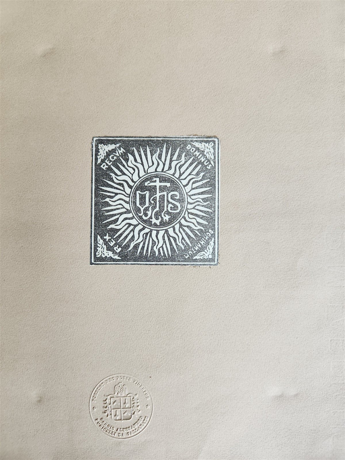 MANUSCRIPT in ITALIAN IMITATIO CHRISTI VELLUM BOUND