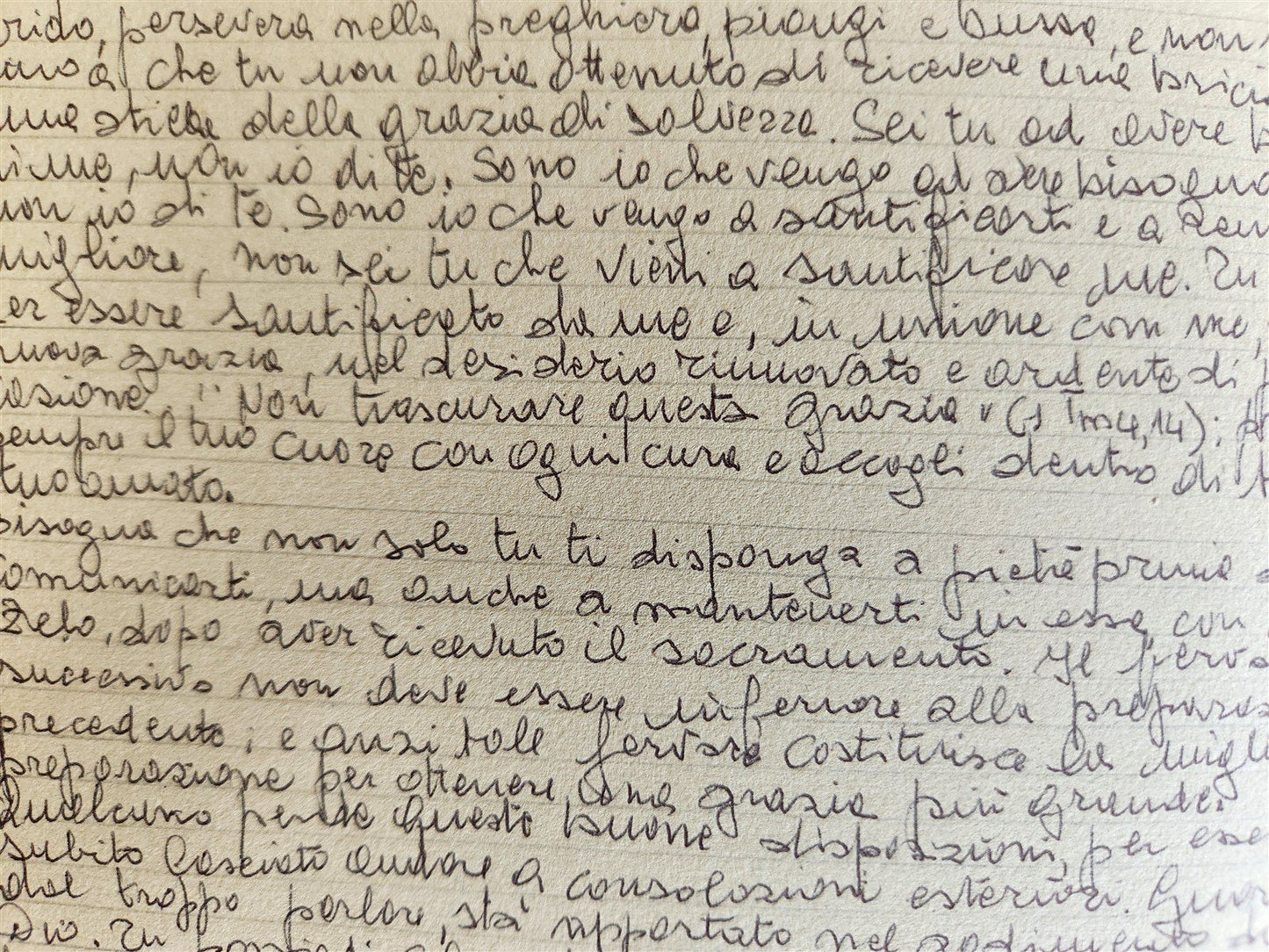 MANUSCRIPT in ITALIAN IMITATIO CHRISTI VELLUM BOUND