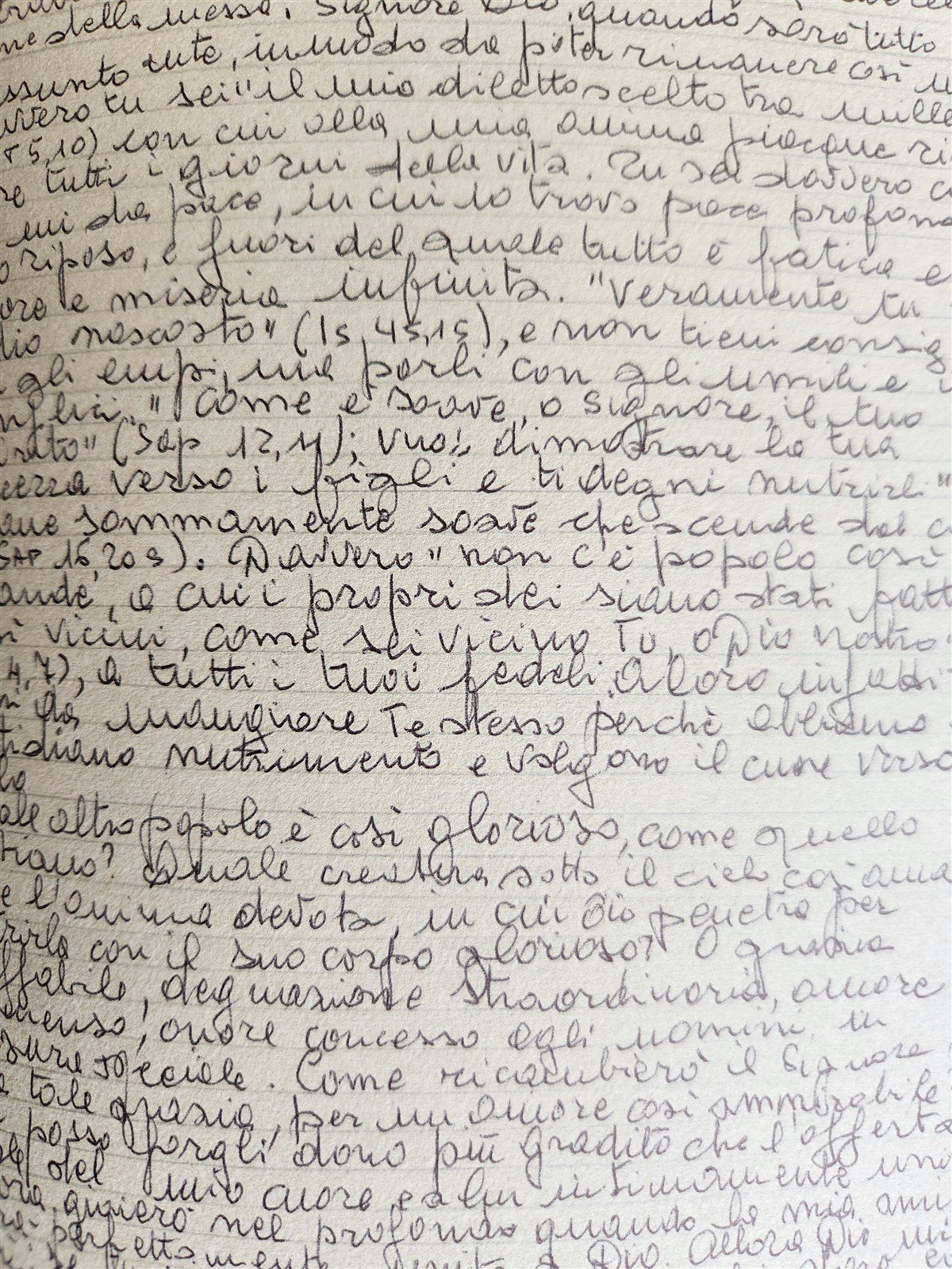 MANUSCRIPT in ITALIAN IMITATIO CHRISTI VELLUM BOUND