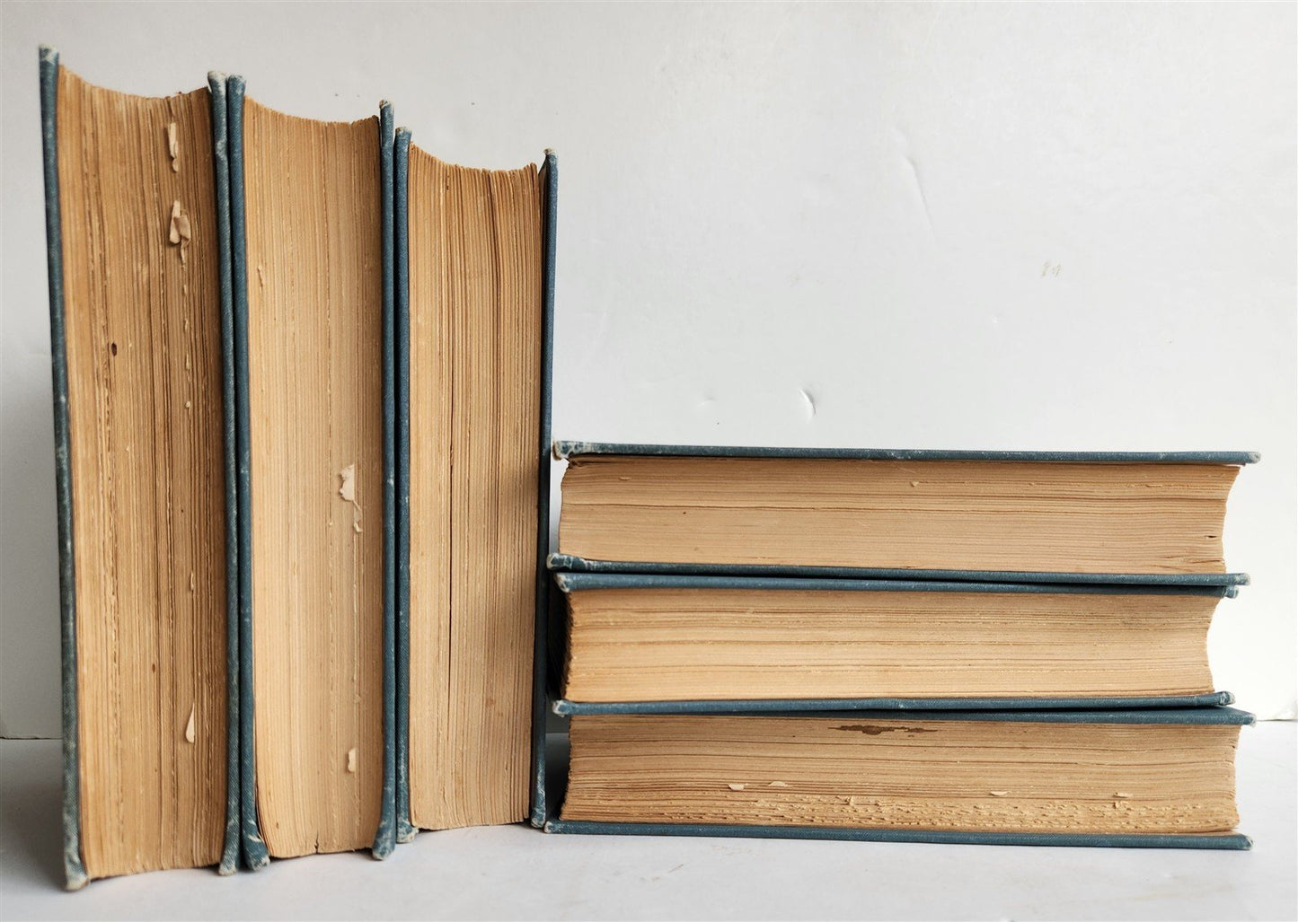 1896 WORKS OF EDGAR POE 6 VOLUMES SET antique ILLUSTRATED