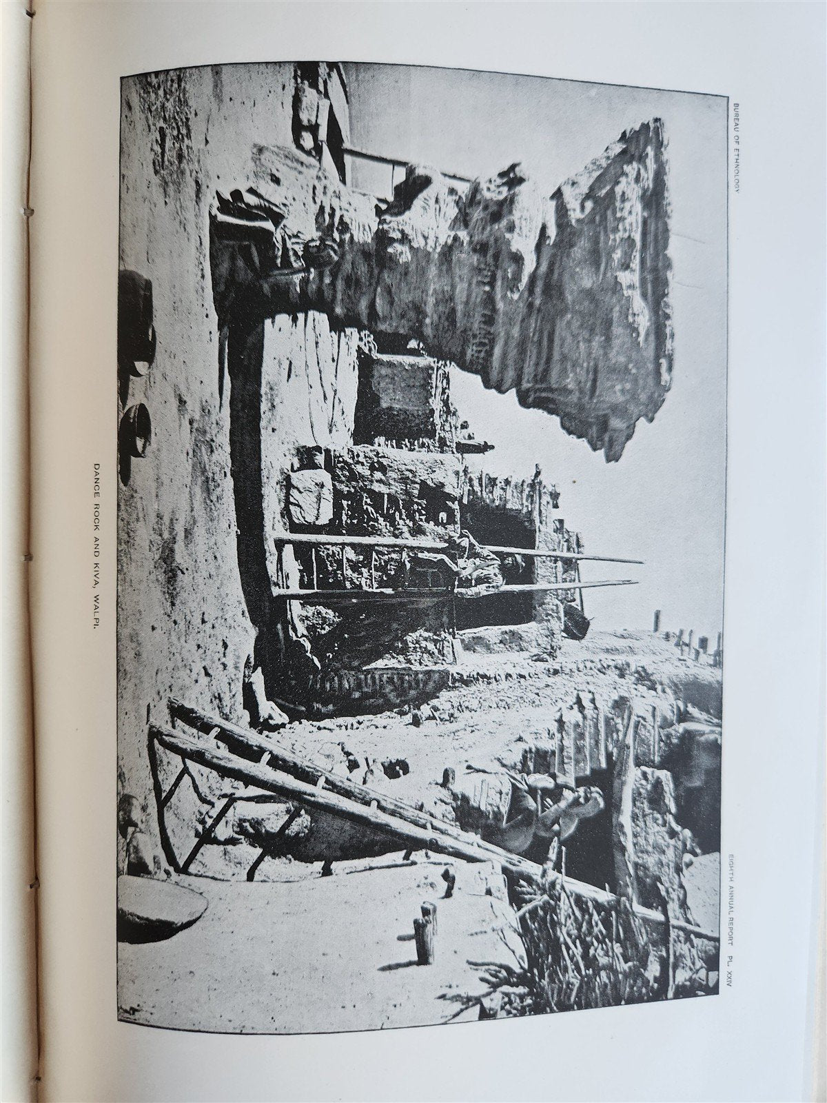 1886-1887 REPORT of AMERICAN BUREAU of ETHNOLOGY by J.POWELL antique ILLUSTRATED