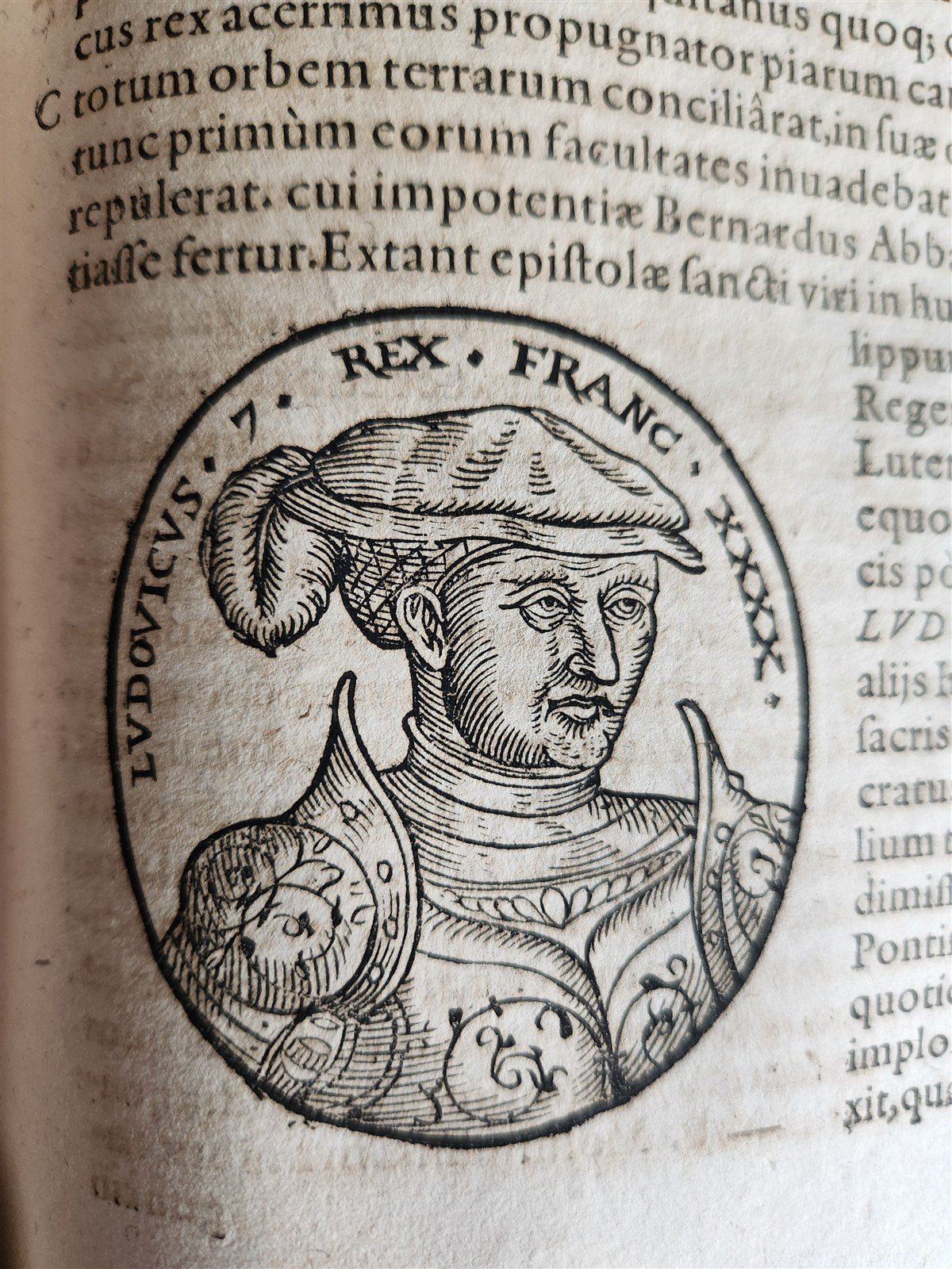 1601 HISTORY OF FRANCE LLUSTRATED FOLIO antique VELLUM De rebus gestis francorum