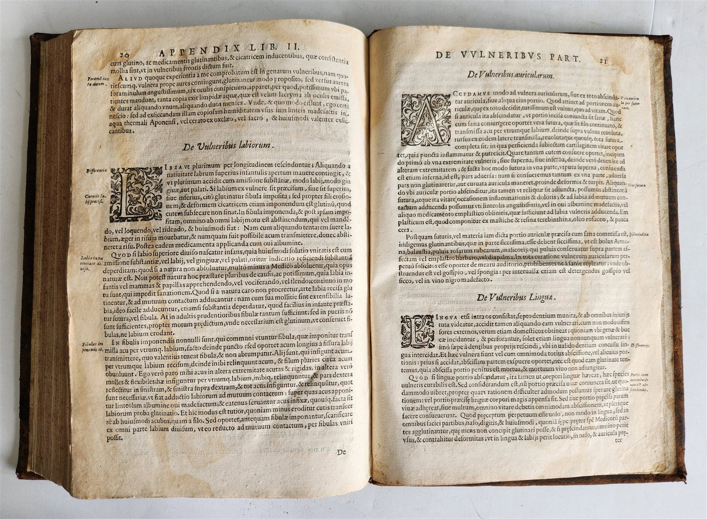 1619 SURGICAL TREATISE of FABRICIUS antique MEDICAL