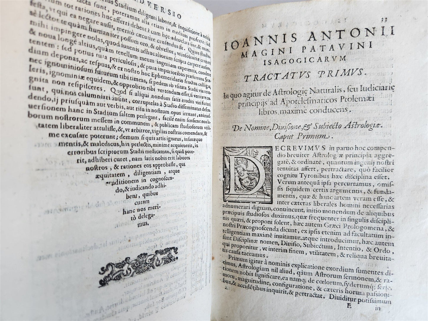 1582 ASTRONOMY & ASTROLOGY Ephemerides Coelestium Motuum ANTIQUE 2 vellum vols
