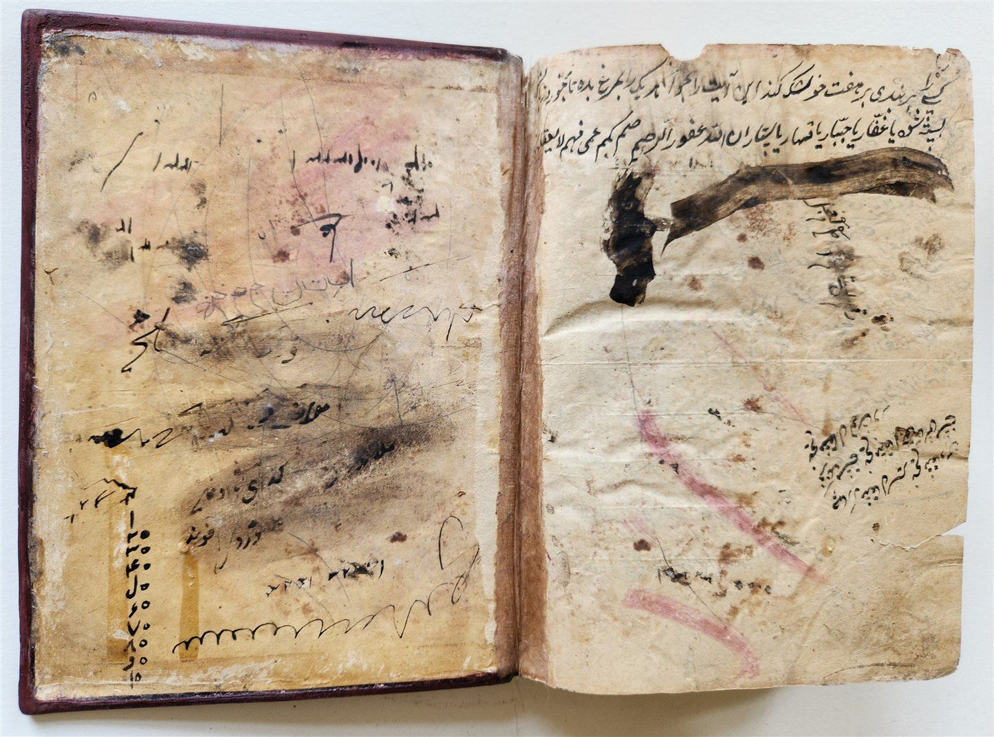 1869 ISLAMIC LAW SHARIA MANUSCRIPT in ARABIC antique Mukhtasar al-Vikaya
