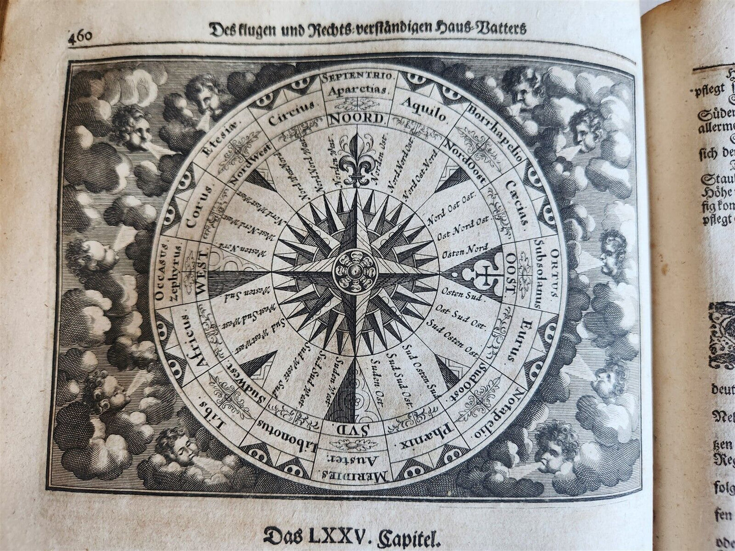 1702 Oeconomus prudens ILLUSTRATED 2 FOLIO VOLUMES antique in GERMAN