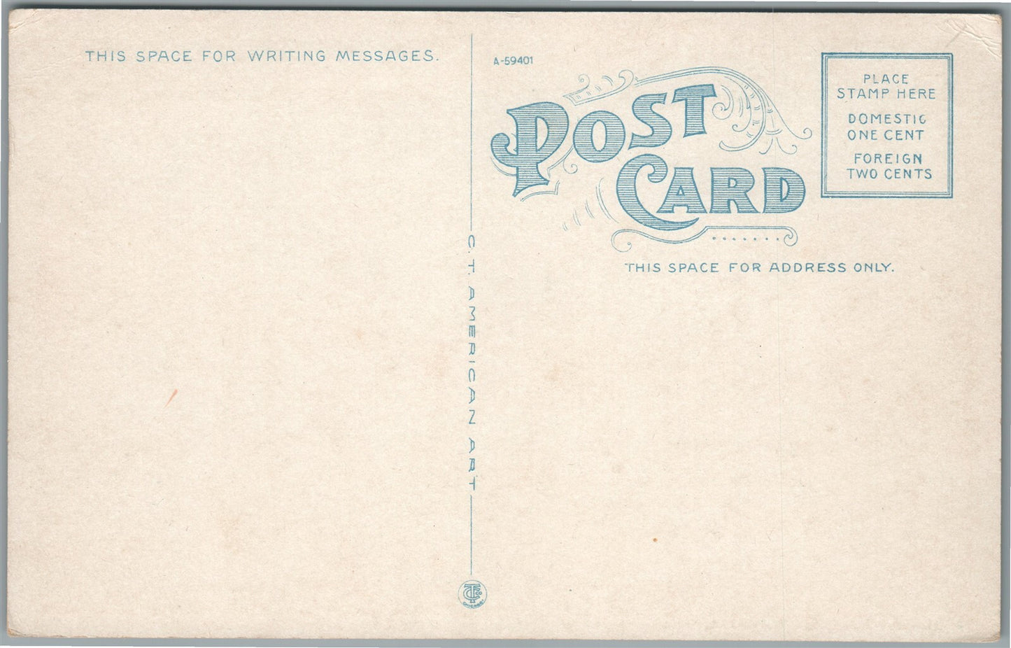 MARINETTE WI DUNLAP SQUARE ANTIQUE POSTCARD