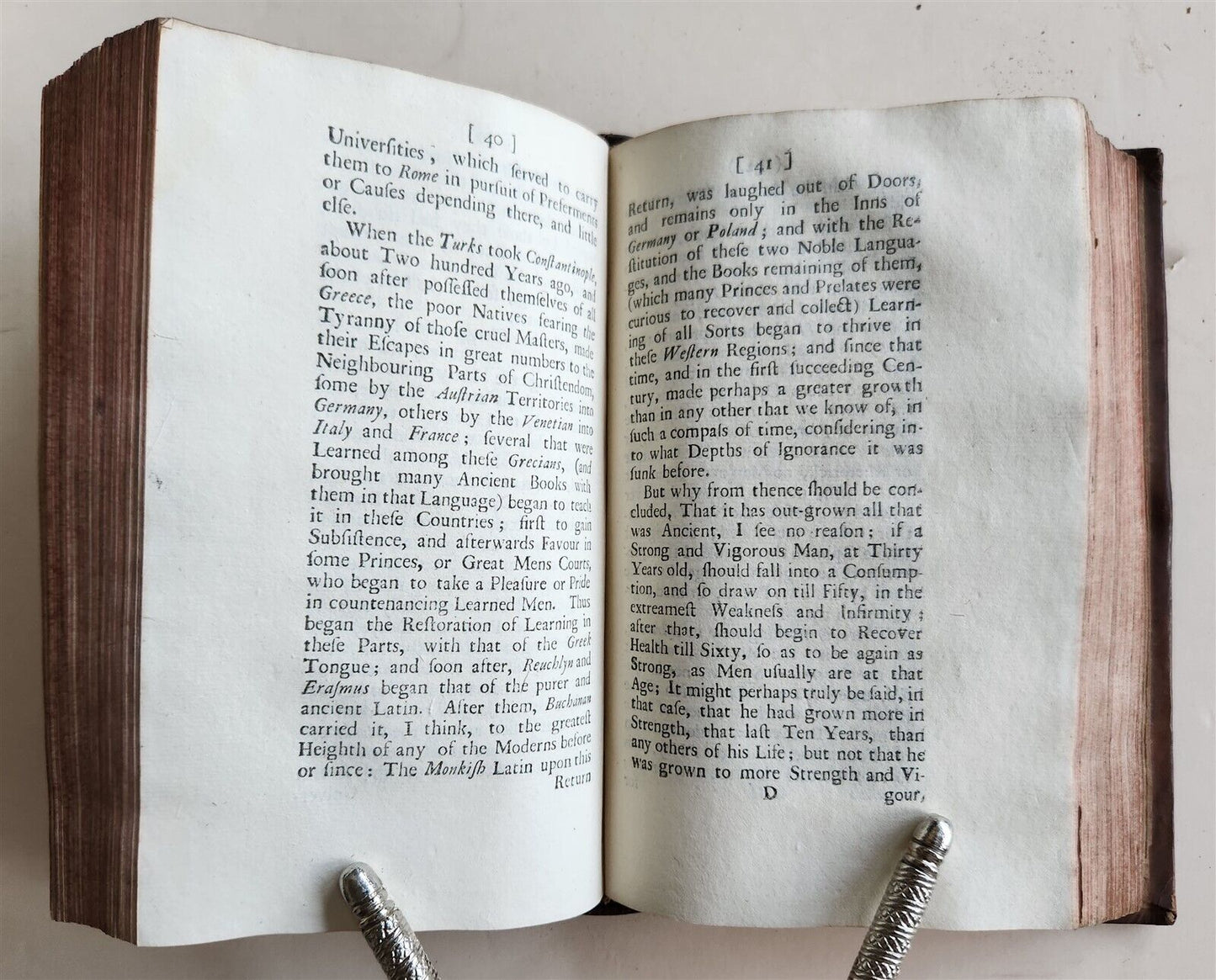 1705 WILLIAM TEMPLE MISCELLANEA antique in ENGLISH