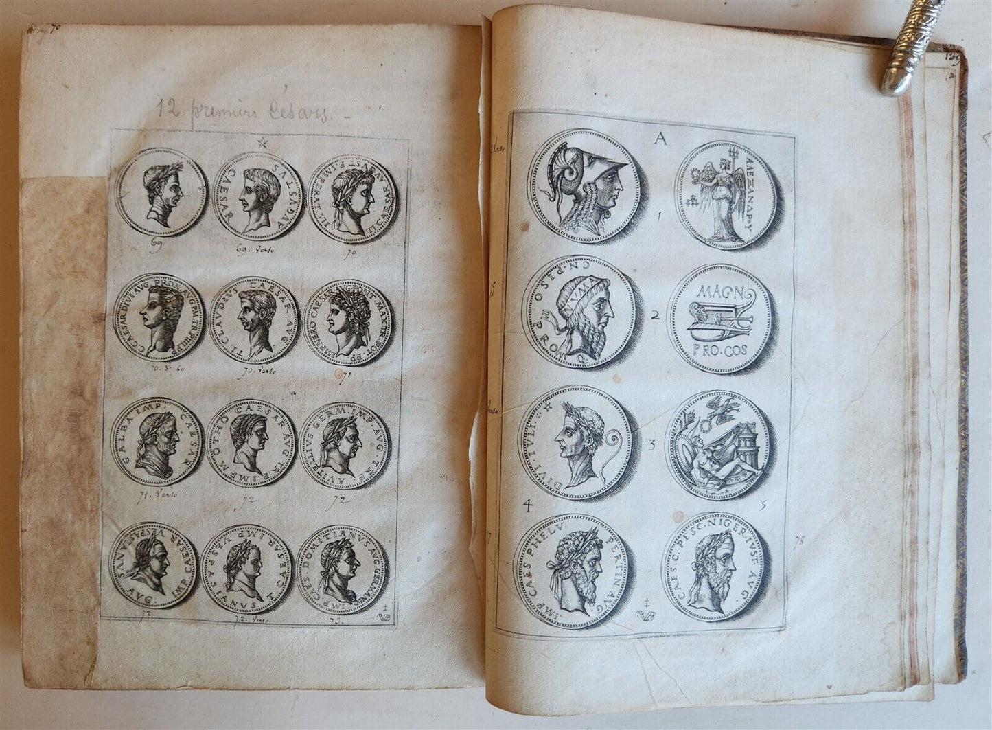 1579 NUMISMATICS Discours sur les Medallees et Graveures antique ILLUSTRATED