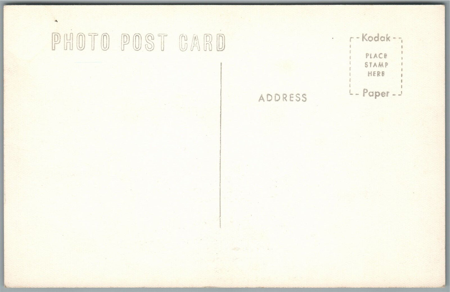 PAULINSKILL LAKE NJ THE DAM VINTAGE REAL PHOTO POSTCARD RPPC