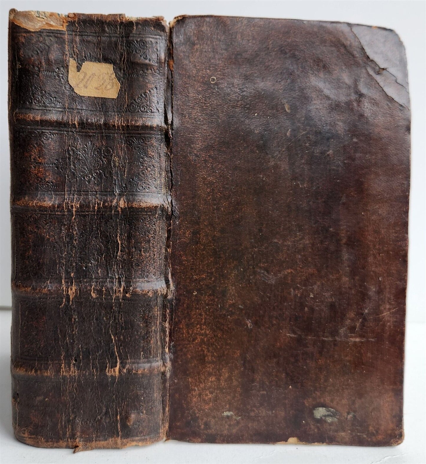 1676 LEXICON HEBRAICUM & CHALDAICUM antique by Johannis Buxtorf Judaica
