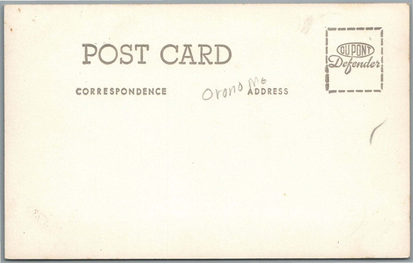 ORONO ME MAIN STREET ANTIQUE REAL PHOTO POSTCARD RPPC