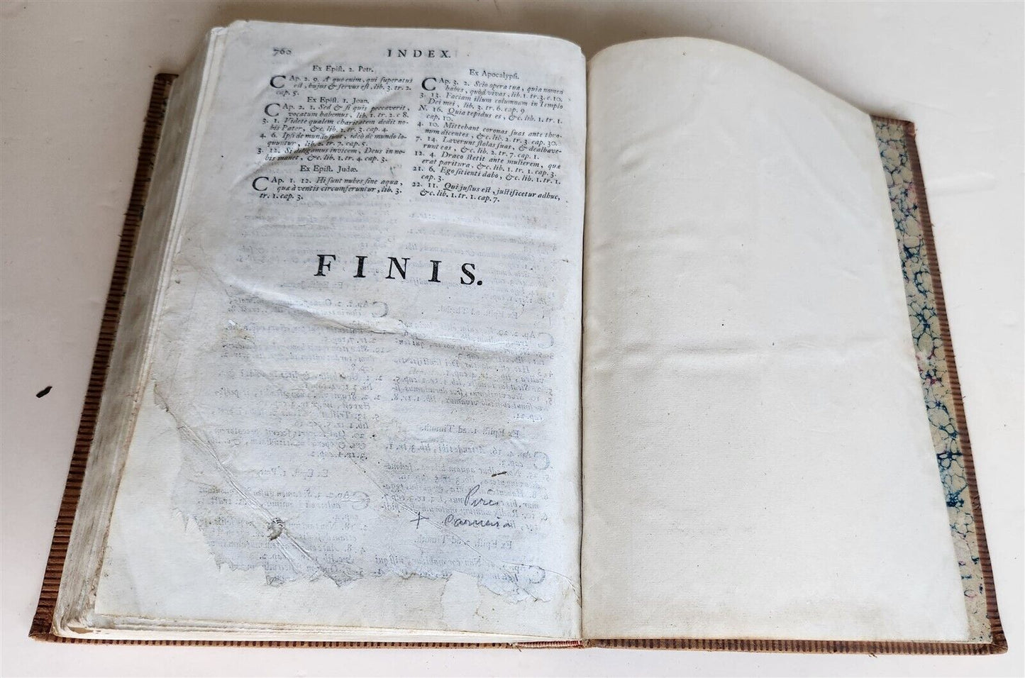 1762 JESIUT THEOLOGY FOLIO in PORTUGUESE antique by AFFONSO RODRIGUES