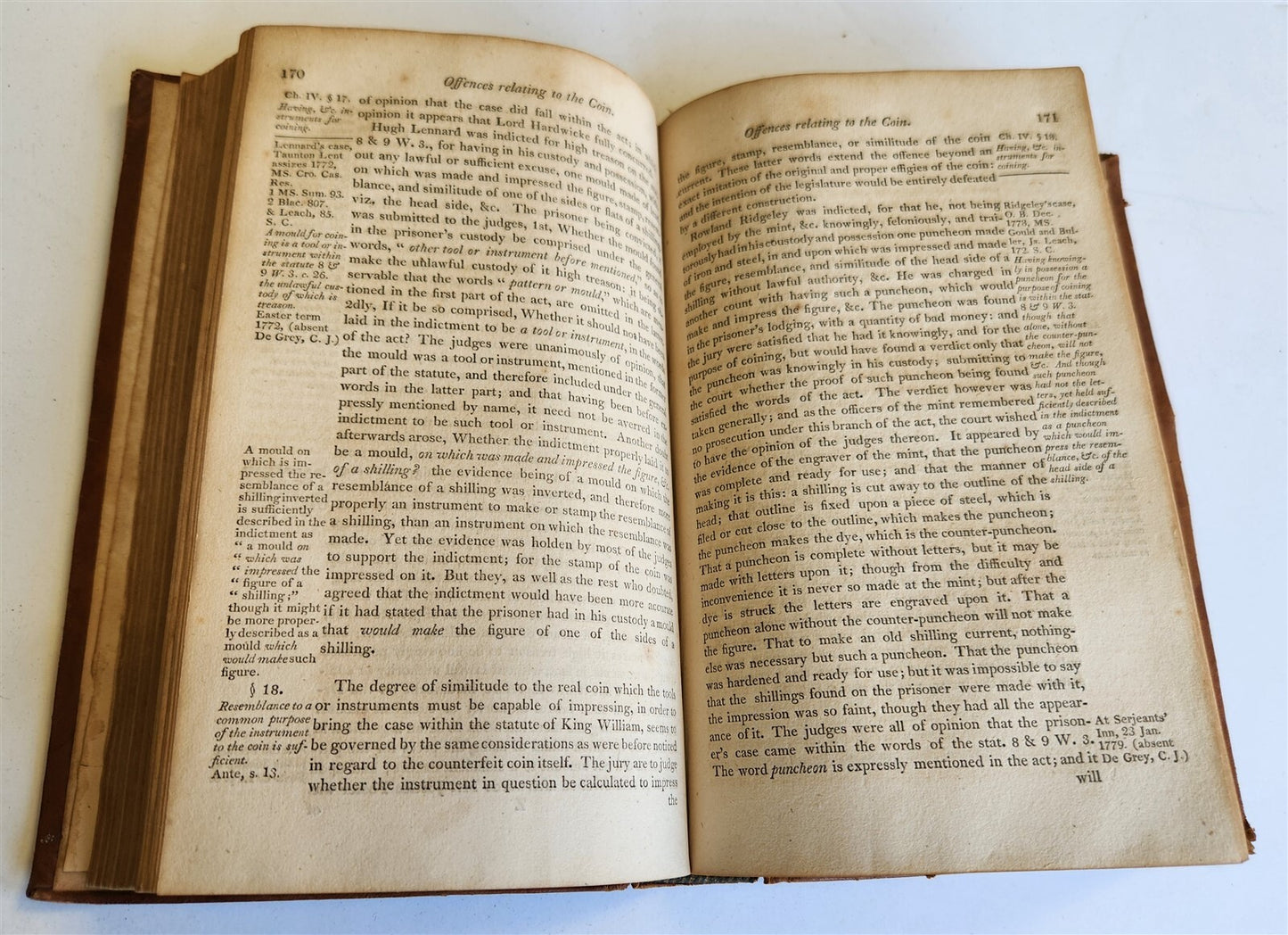 1806 TREATISE of PLEAS of the CROWN by EDWARD HYDE EAST antique AMERICANA Vol.I