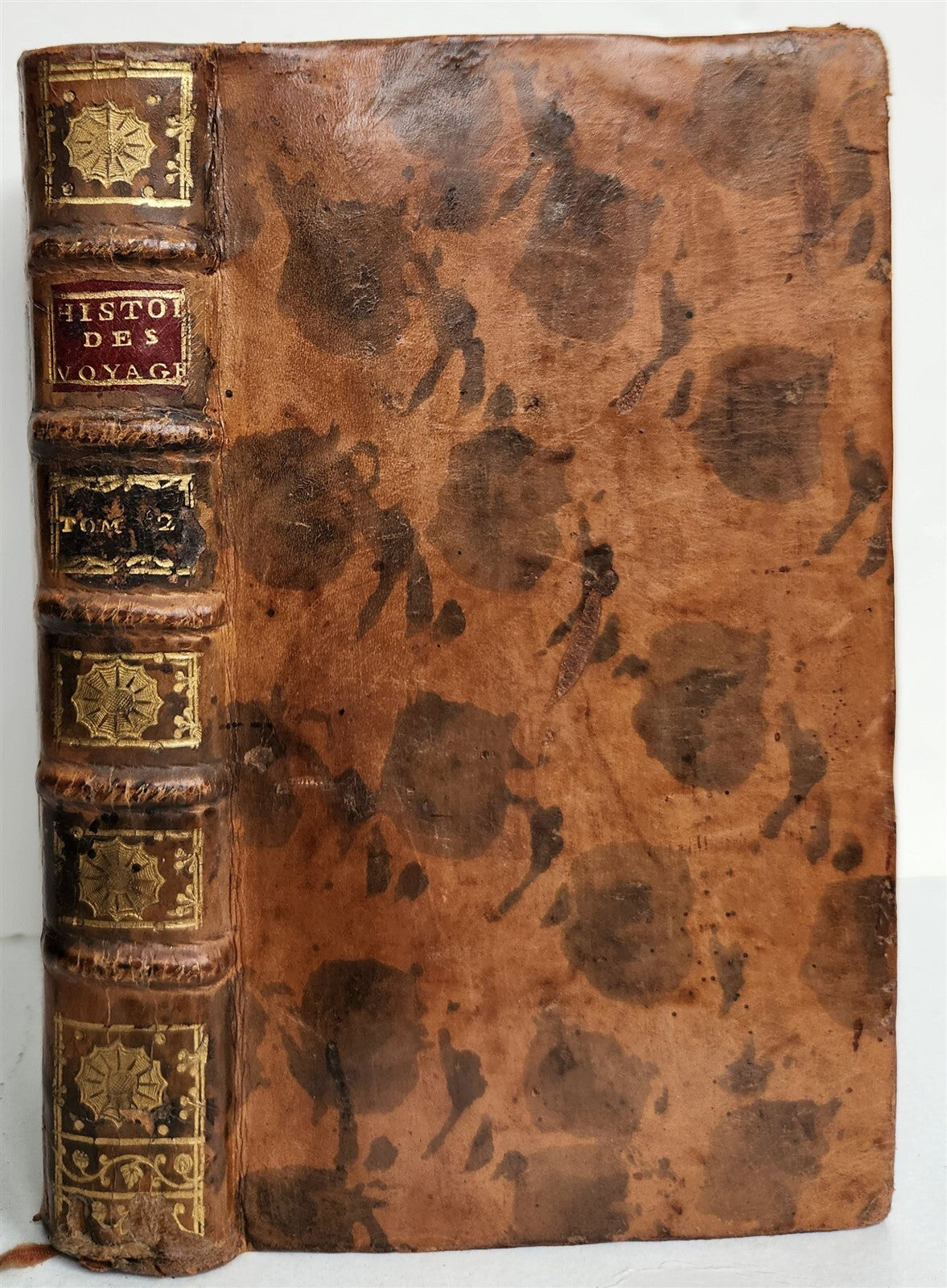 1757 HISTOIRE des VOYAGES antique Vol.52 PERU INCAS TRAVELS illustrated