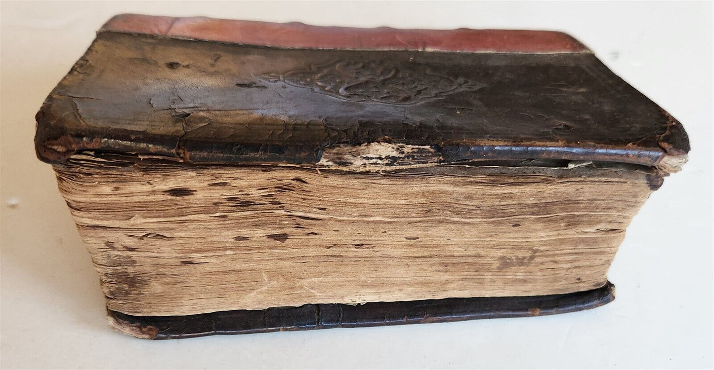 1619 SATYRARUM by Juvenalis & Persius Flaccus antique in LATIN