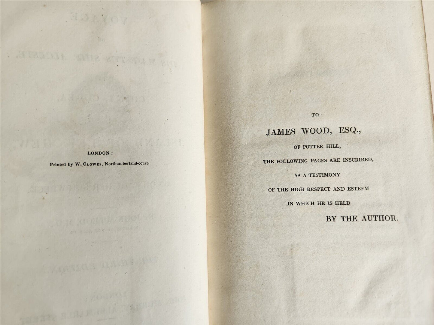 1820 VOYAGE OF SHIP ALCESTE TO CHINA COREA & ISLAND OF LEWCHEW antique SHIPWRECK