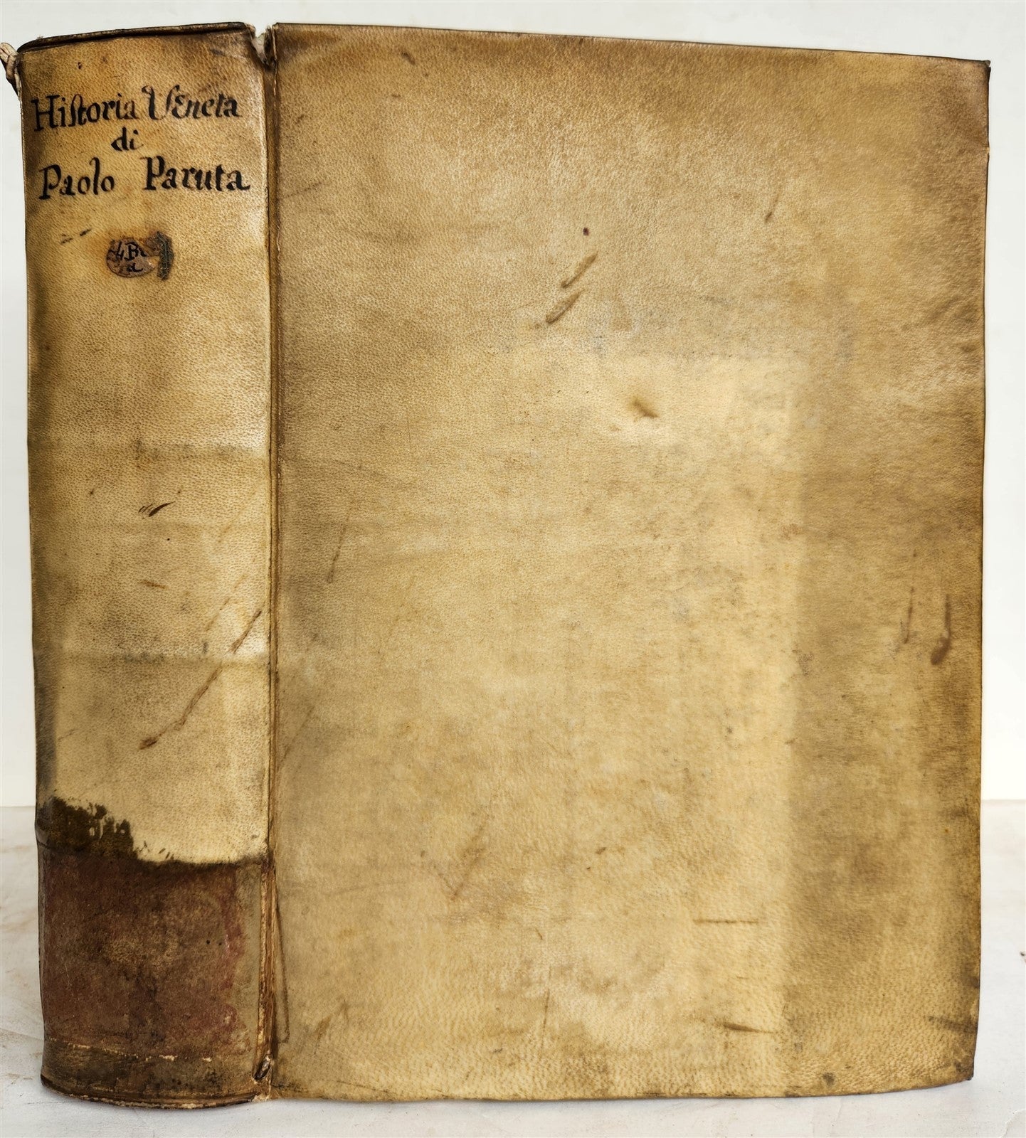 1645 HISTORY of VENICE by PAOLO PARUTA antique VELLUM BOUND 17th CENTURY