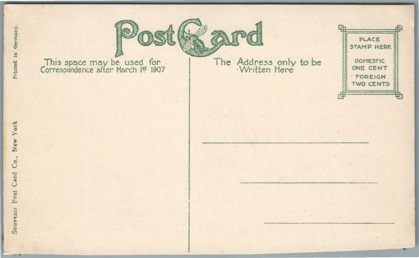 TEXARKANA TX BROAD STREET ANTIQUE POSTCARD