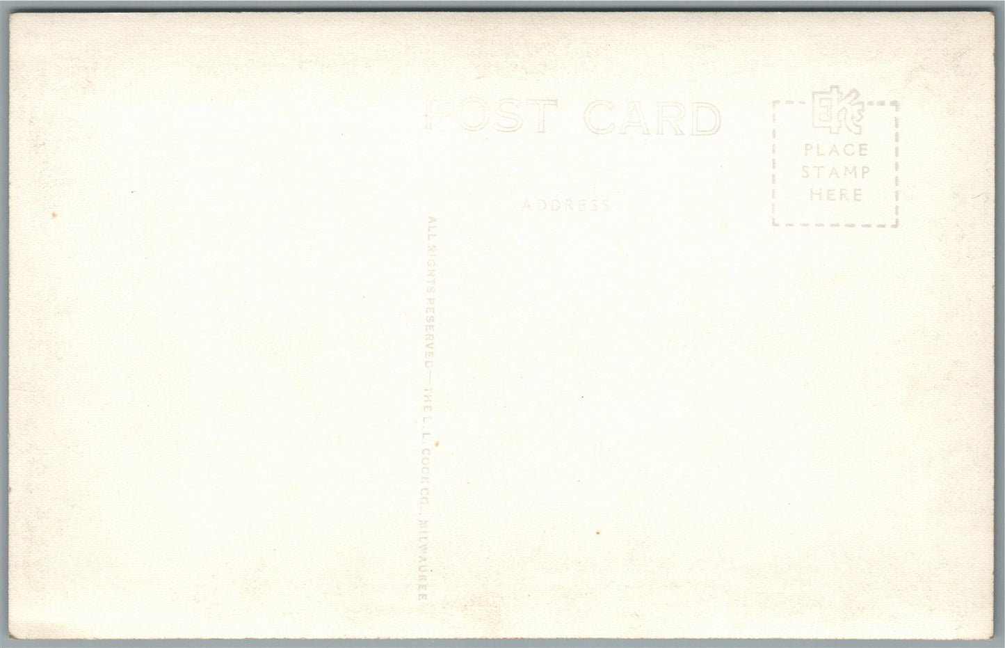 ST.AUGUSTINE FL HOTEL PONCE DE LEON LOBBY VINTAGE REAL PHOTO POSTCARD RPPC