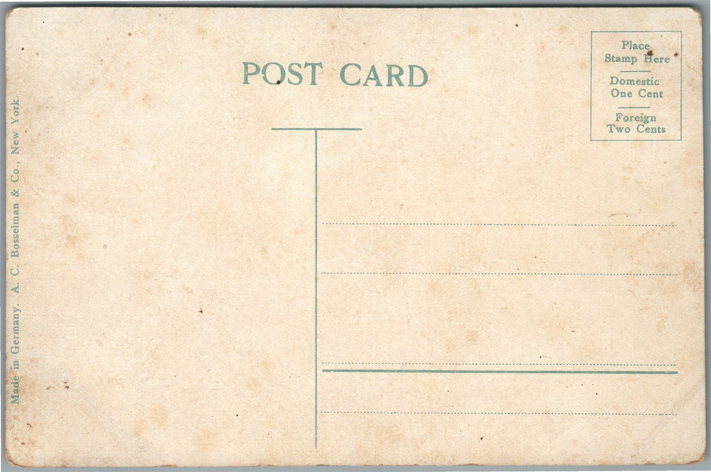 INDIAN RIVER FL RAPID TRANSIT AT FORT PIERCE ANTIQUE POSTCARD