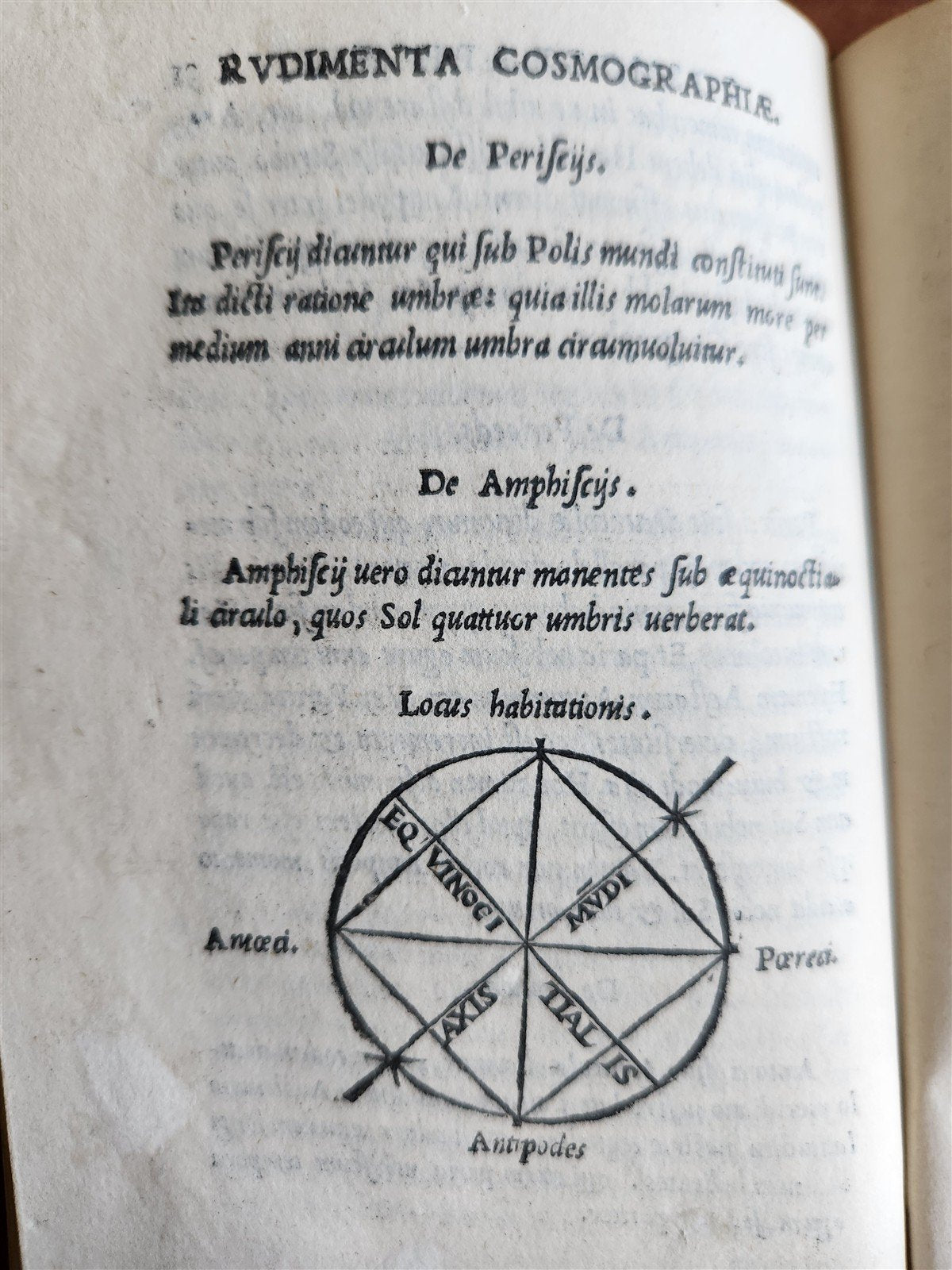 1533 POST-INCUNABULA COSMOGRAPHIA by PETRUS APIANUS antique ILLUSTRATED