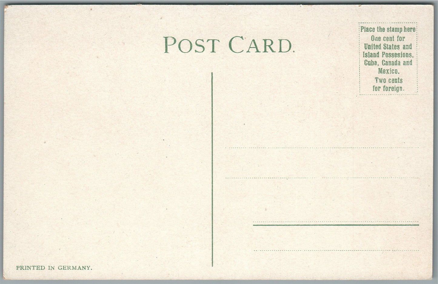 NORTH MINOT ND PARK AVENUE ANTIQUE POSTCARD